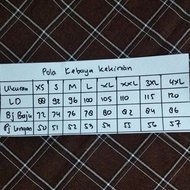 Pola Baju Instan Kebaya Encim-Pola Instan Kebaya kekinian kancing depan- kerah sanghai setali- Pola 