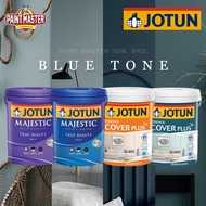 5 LITRE JOTUN MAJESTIC TRUE BEAUTY / JOTUN COVER PLUS [ AVAILABLE IN SHEEN &amp; MATT ]  🔵 BLUE TONE 🔵 CAT WARNA BIRU