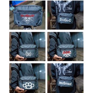 Dead squad band bag. metal band sling bag. distro bag. men's bag. shoulder bag. handbag