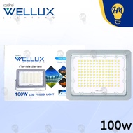 Wellux สปอร์ตไลท์ LED 30w. 50w. 100w. แสงขาว (รุ่น Florida Series) โคมไฟสปอร์ตไลท์ LED โคมไฟฟลัดไลท์ LED Floodlight โคมไฟติดภายนอก ฟลัดไลท์ LED