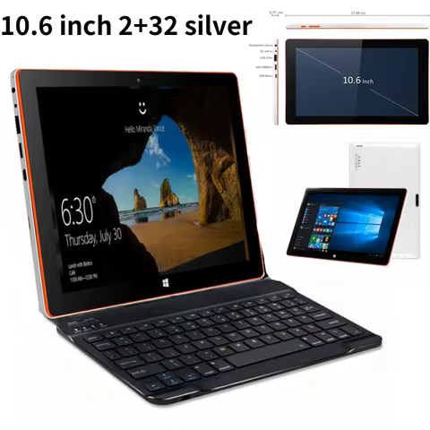 10.6 INCH 2GB DDR RAM 32GB ROM Tablet PC C24 Windows 10 Quad Core Z3735F CPU 1280 x 800 IPS USB 3.0 