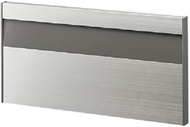 NASTA KS-NR2A Nameplate, Aluminum Room Name Tag, 5.7 x 11.0 x 0.6 inches (145 x 282 x 15 cm), Stainl