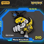 52TOYS BEASTBOX Series DIO Metal Keychain