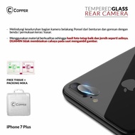 Iphone 7 Plus - Copper Tempered Glass Camera