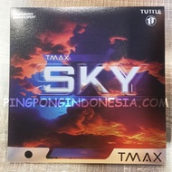 Tuttle Tmax SKY - Rubber Pingpong Table Tennis Bat Bet 2.1mm Hardness 42 Tuttle TMX SKY - Black