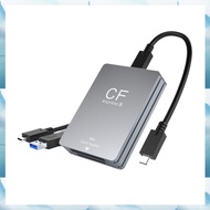 [W F S B] 2 in 1 CFexpress Type B SD Card Reader CFexpress Reader USB 3.2 10Gbps Dual-Slot with USB 