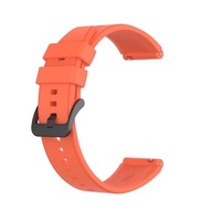 strap aukey smartwatch fitnes tracker 12 activity rubber tali jam - orange