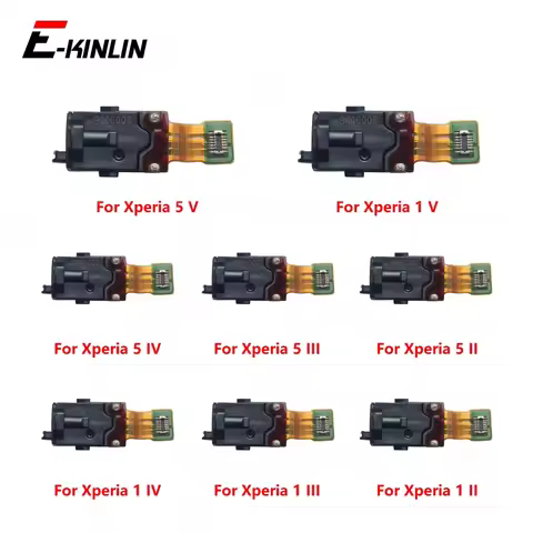 Headphone Jack Audio Flex Cable Port Connector For Sony Xperia Pro 1 5 II III Lite V IV Ear Earphone