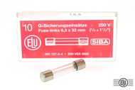 German ELU 1.6 A 250V (F Fast Melting) FOR AUDIO 6.3x32mm Fuse x1