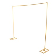 Squared Backdrop Stand 6.5FT Aluminum Alloy Balloon Arch Stand Frame For Wedding Birthday Party Clim