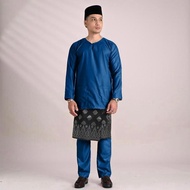 BAJU MELAYU WARISAN TELUK BELANGA COTTON - 2 (NO SAMPIN)