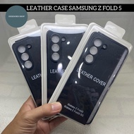 Premium Leather Case Samsung Galaxy Z Fold 5 Leather Cover Fold 5