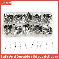200Pcs 10 Values Rectifier Diode Assorted Kit 1N4001 1N4002 1N4003 1N4004 1N4005 1N4006 1N4007 1N581