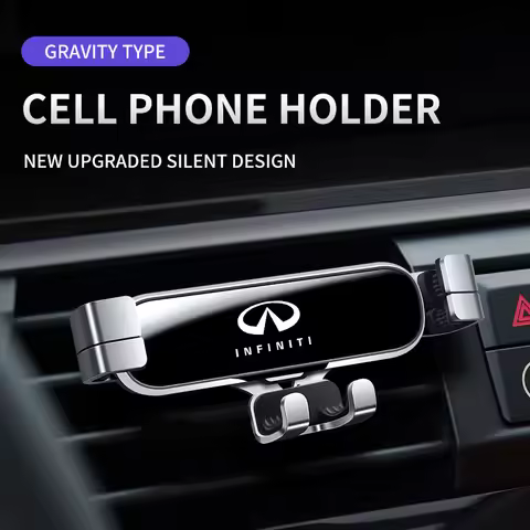 Car Gravity Cell Phone Holder Accessories For Infiniti QX60 QX70 QX80 QX50 QX30 Q70L Q60 Q50 Q60S Q3