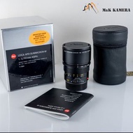 Leica APO-Summicron-M 90mm/F2.0 ASPH 11884 Black Lens Yr.1999 Germany 11884 #12058