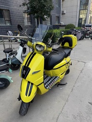 ฟีทิส ป้าย Peugeot Django 150 กระจกกันลมสูงแบบใหม่ PC ไม่ทำลายการติดตั้ง อะไหล่จักรยานยนต์ เครื่องมื