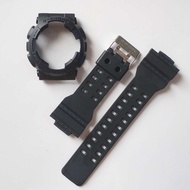 Strap And Bezel Replacement G-SHOCK GA100 GA110 GA120 GD100 GD110 GD120 SET MATTE BLACK