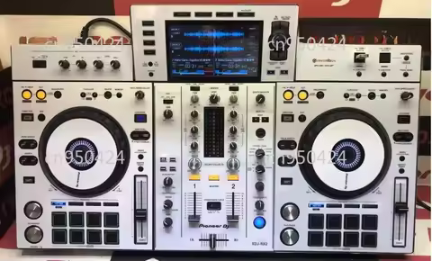 Appropriate for XDJ-RX2 Digital DJ Controller Skin Sticker Black Original Pearl White Protective Fil