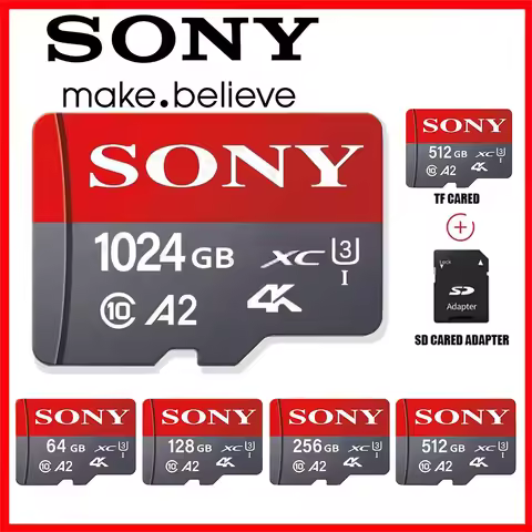 Sony Ultra Micro SD Memory Card 1TB 512GB TF Flash Card A1 V10 C10 U1 64G 128G 256G for Camera Phone