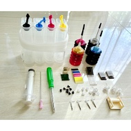 DIY CISS Printer Ink System + Free Refill Universal Printer Ink