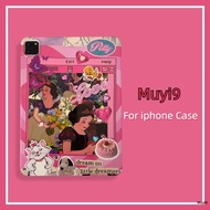 INS Cartoon Funny Fairy Tale Snow White&amp;Cute MarrieFor IPad10.2 Shell Ipad10th Cover Mini4/5 Case Ipad Air2 Cover Air4/5 10.9 Anti-fall Case Pro11/ipad12.9 Soft Cover Ipad9th Shell