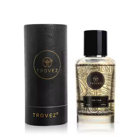 TROVEZ Ode Oud 100ml Perfume Wood Oriental Tone Long-lasting Fragrance Unisex Perfume Body Spray Ric