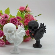 Cross-Border New Product 3D Printing Heart-Shaped Skull Statue Qianqi Hundred Monsters Ornaments Hum