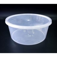 MICROWAVABLE ROUND CONTAINER & LID 3000ML T3000 (5 SETS)