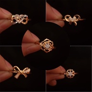 MATA 375 Gold Eye Motif Ring