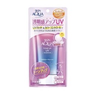 日本SKIN AQUA 曼秀雷敦 水潤肌柔光透亮防曬飾底凝露 薰衣草紫 80g 日本購入 全新