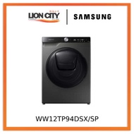 Samsung WW12TP94DSX/SP, Front Load Washing Machine, 12KG, 4 Ticks, with QuickDrive™