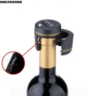 ONLYGOODS Wine Bottle Lock Sealer Bottle Cap Bar Bottle Combination Lock