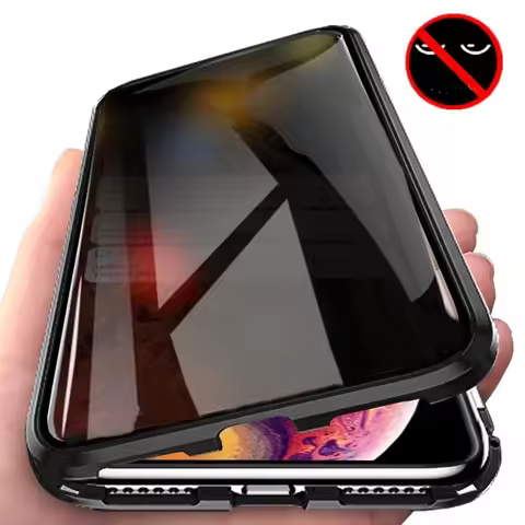 Anti Privacy Magnetic Case For Samsung Galaxy S22 S23 S24Plus S23Ultra S24 S25 Ultra S23FE A54 A53 A