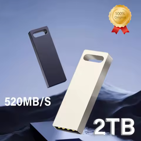 2TB Metal Flash Drive USB 3.0 High Speed Transfer Waterproof 1TB 512GB Mini Pen Drive Portable Memor