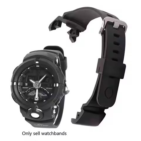 Sport PU Strap for Casio G-SHOCK ga500 GA-500 GA-500-7A GA-500-1A GA-500-1A4 Smart Watch Accessories