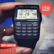 ☃☢[1 YEAR WARRANTY] CASIO DATA BANK DBC-32-1A CA-53W-1A DBC-32D-1A DIGITAL RETRO CALCULATOR WATCH
