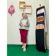 7/8 scuba span skirt / responsibility span skirt / formal work span skirt