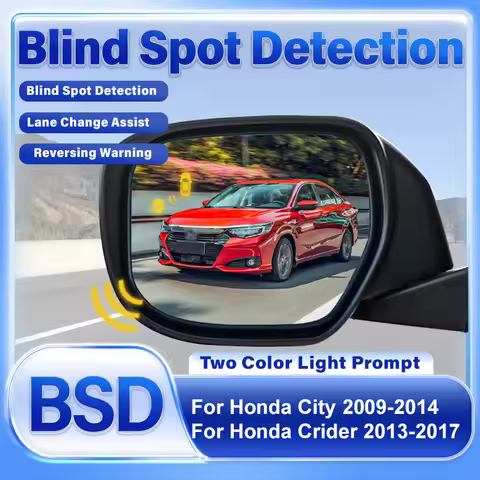 Car Mirror For Honda City 2009-2014 Crider 2013-2017 Blind Spot Detection System BSD BSA BSM Parking
