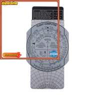 【BEST HOT】E6B flight computer aviation plotter slide rule for aviation flight training❀