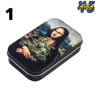KOTAK ROKOK KEREN BERKARAKTER MONALISA DAN SMOKER TEMPAT ROKO KEREN BUNGKUS ROKOKK KEREN ISI WADAH R