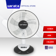 WIRATA 12" Table Fan - Kipas Meja (TF-120A)