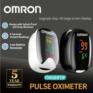 Omron Finger Pulse Oximeter SpO2 Oxygen Monitor with Heart Rate Sensor and Lanyard