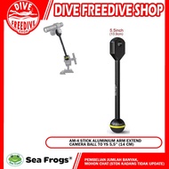 AM-4 Seafrogs Stick Aluminum Arm Extend Camera Ball To YS 5.5 Inch 14cm Scuba Diving Camera Accessor