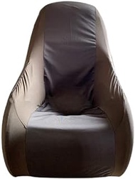 Mini Massage Chair Cover, Covers for Recliner Made of Wear-Resistant Cloth Fabric Washable Full Body Shiatsu Massage Chair Cover,coffee