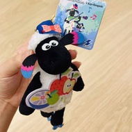 🇯🇵日版✨30周年限定🎼音樂祭 笑笑羊 Shaun the Sheep 小羊肖恩 公仔 鎖匙扣 掛袋 吊飾 掛件 掛飾✨日本景品 Music festival 彩色 Colourful 音符 水果 超