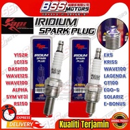 API Spark Plug Iridium B8RIX CPR8EA-9 A7RIX C7HSA EX5 DREAM WAVE KRISS E BONUS Y15ZR LC135 RS150 EGO