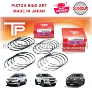 TP Piston Ring Set (Size 35961-STD) Toyota Fortuner 2.7 2TR-FE