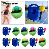 [Phenovo] Pickleball Trainer Player with 40 Holes Pickleball Ball Pickleball Rebounder