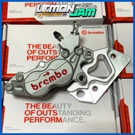 ➮ ❆ ◺ BREMBO 4POT CALIPER WITH BRACKET NMAX , MIO , WAVE , SNIPER , AEROX , RAIDER 150