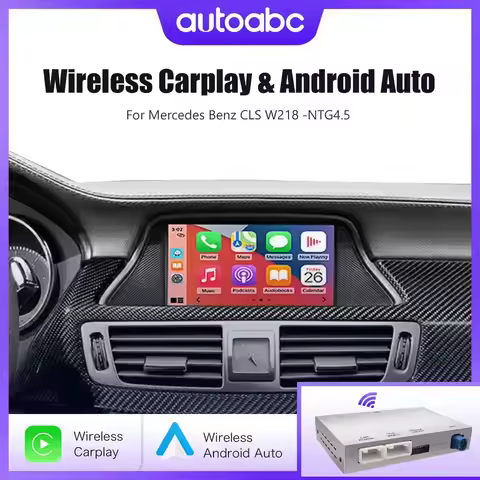 Wireless CarPlay for Mercedes Benz CLS W218 2011-2015 NTG4.5/4.7 Con Android Auto Mirror Link AirPla